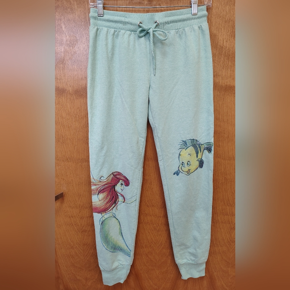 Disney Women's The Little Mermaid Flounder Joggers